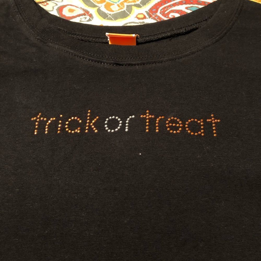 Trick or Treat T-shirt XL EUC